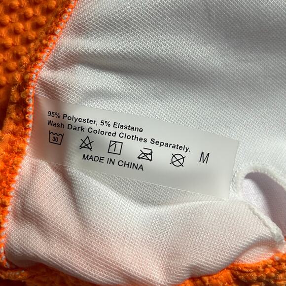 Women's Maternity Three Piece Bikini Coverup Textured Swimsuit M Medium NWOT - Picture 11 of 12